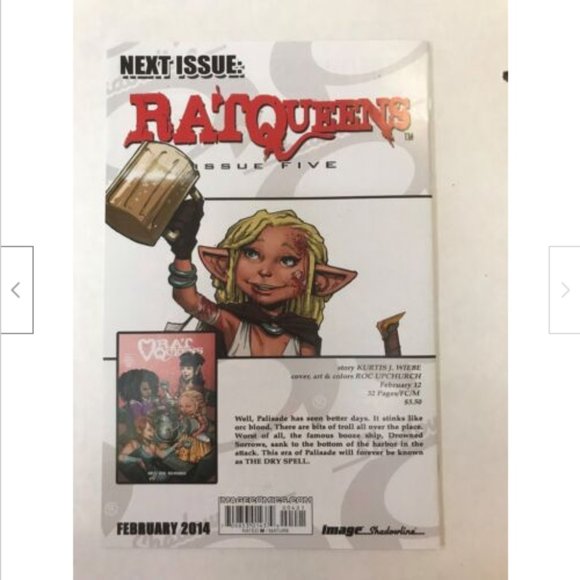 Image Rat Queens #4 Cover B Issue Four - Picture 2 of 2